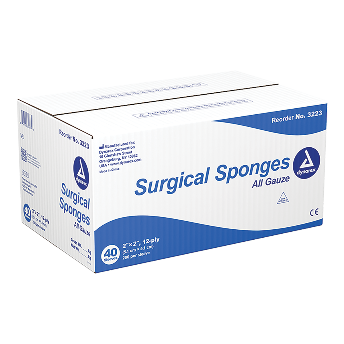 Dynarex Surgical Gauze Sponges