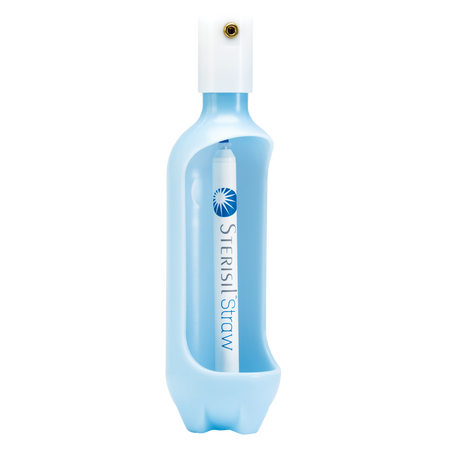 Sterisil Straw V2 Shown in Bottle