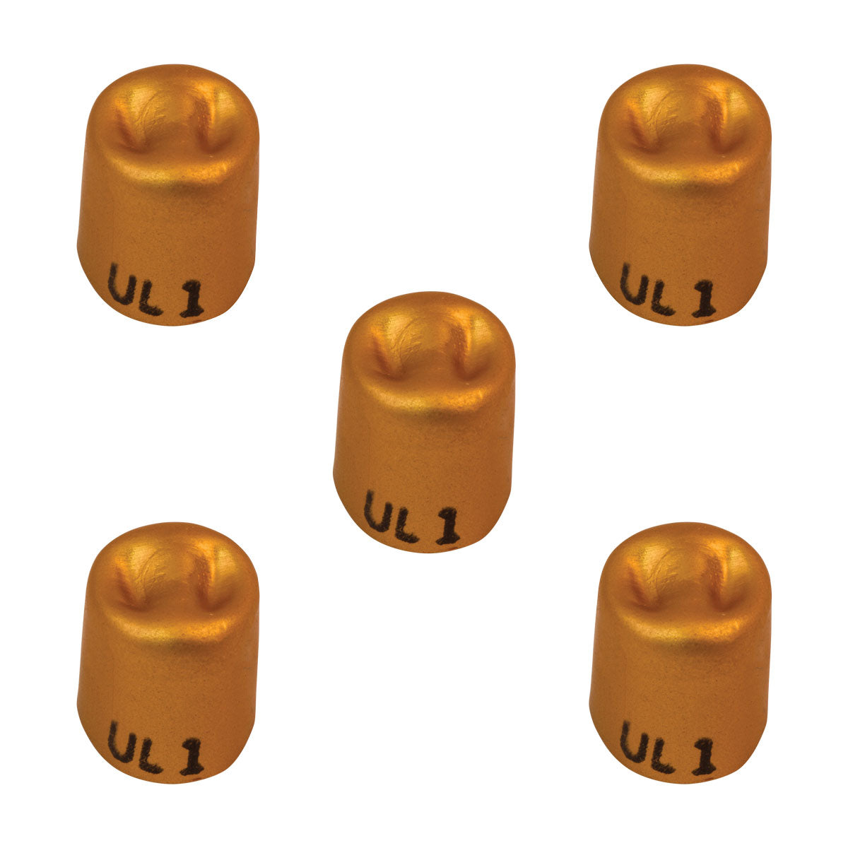 Pkg. of 5 Dexiter Gold Anodized Temporary Crowns (1st Upper Left Bicuspid)