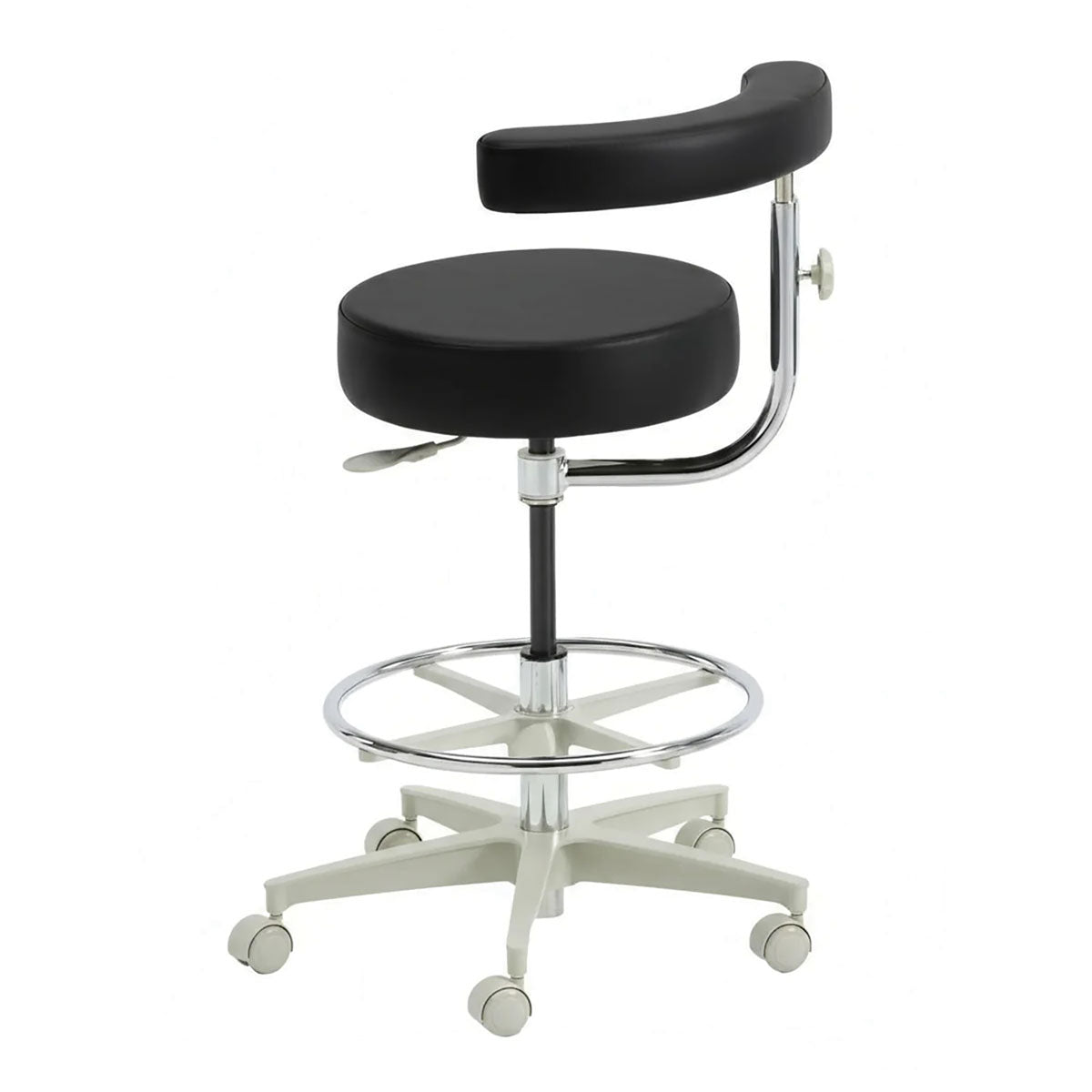 Brewer Traditional Assistant's Stool in Ink Color