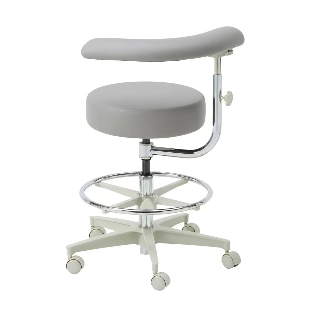 Brewer Standard Assistant's Stool in Feather