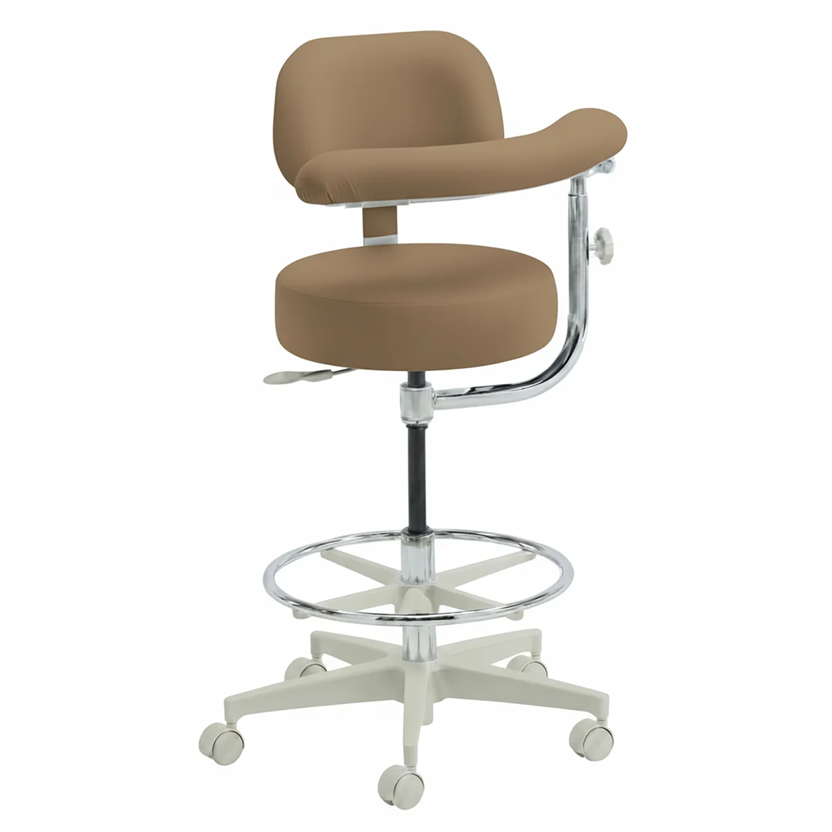 Brewer Deluxe Assistant's Stool in Cocoa