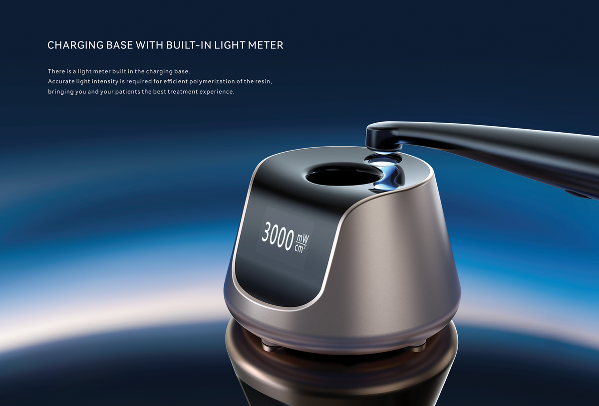 Charging Base With Built-In Meter