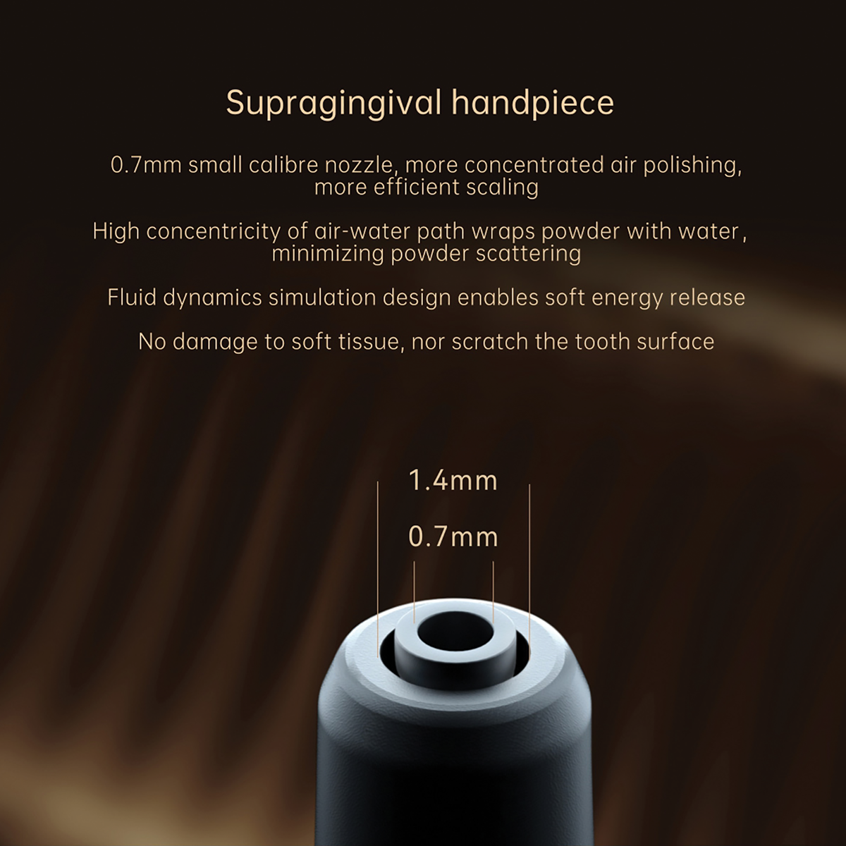 Supragingival Handpiece
