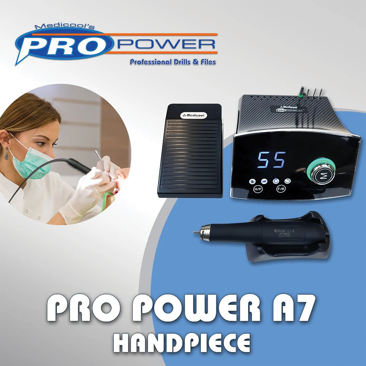 Medicool Pro Power A7 Lab Handpiece System
