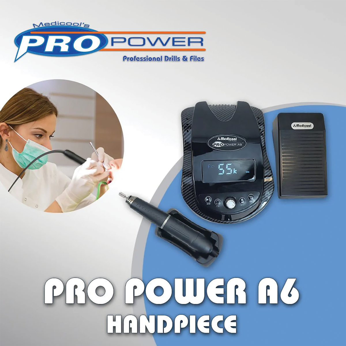 Medicool Pro Power A6 Lab Handpiece System