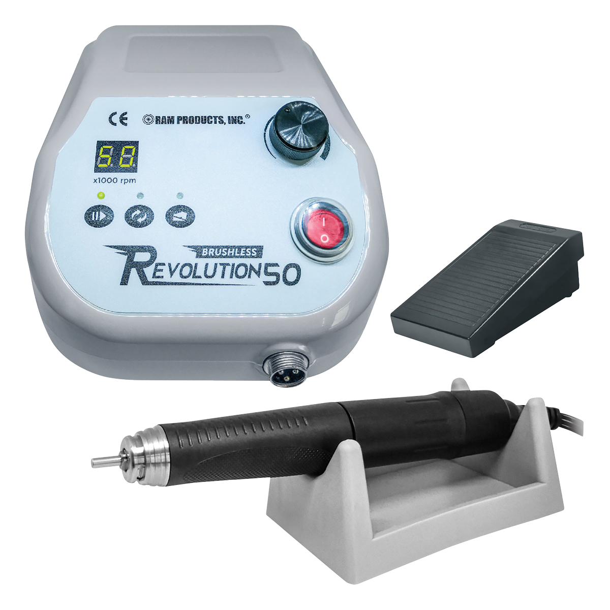 RAM Revolution 50 Brushless Lab Micromotor System