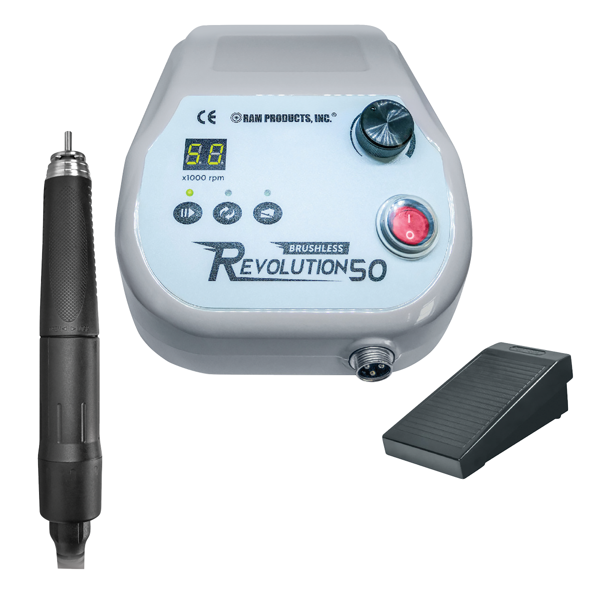 RAM Revolution 50 Brushless Lab Micromotor System