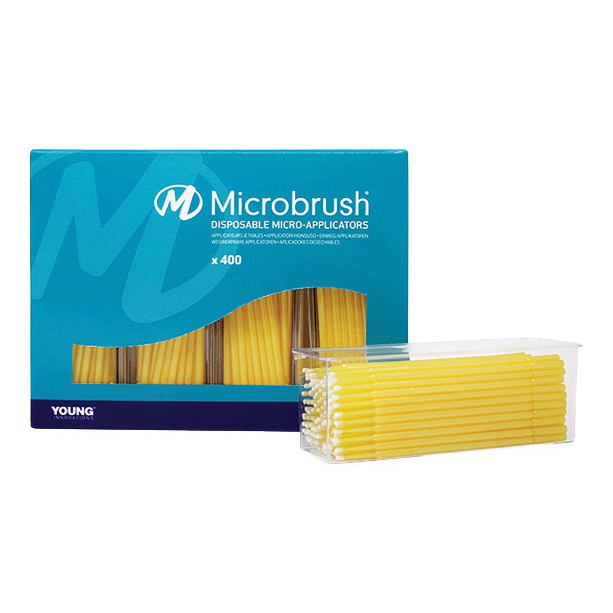 Microbrush Plus Applicators & Dispenser (Pkg. 400)