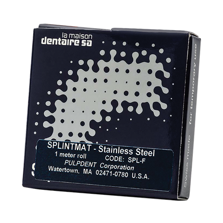Pulpdent SplintMat Splint Material Roll (Stainless Steel)