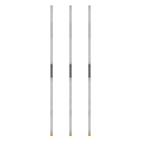 Package of 3 2.5mm SS White JAZZ Pro Finishing Strips (Fine Grit)