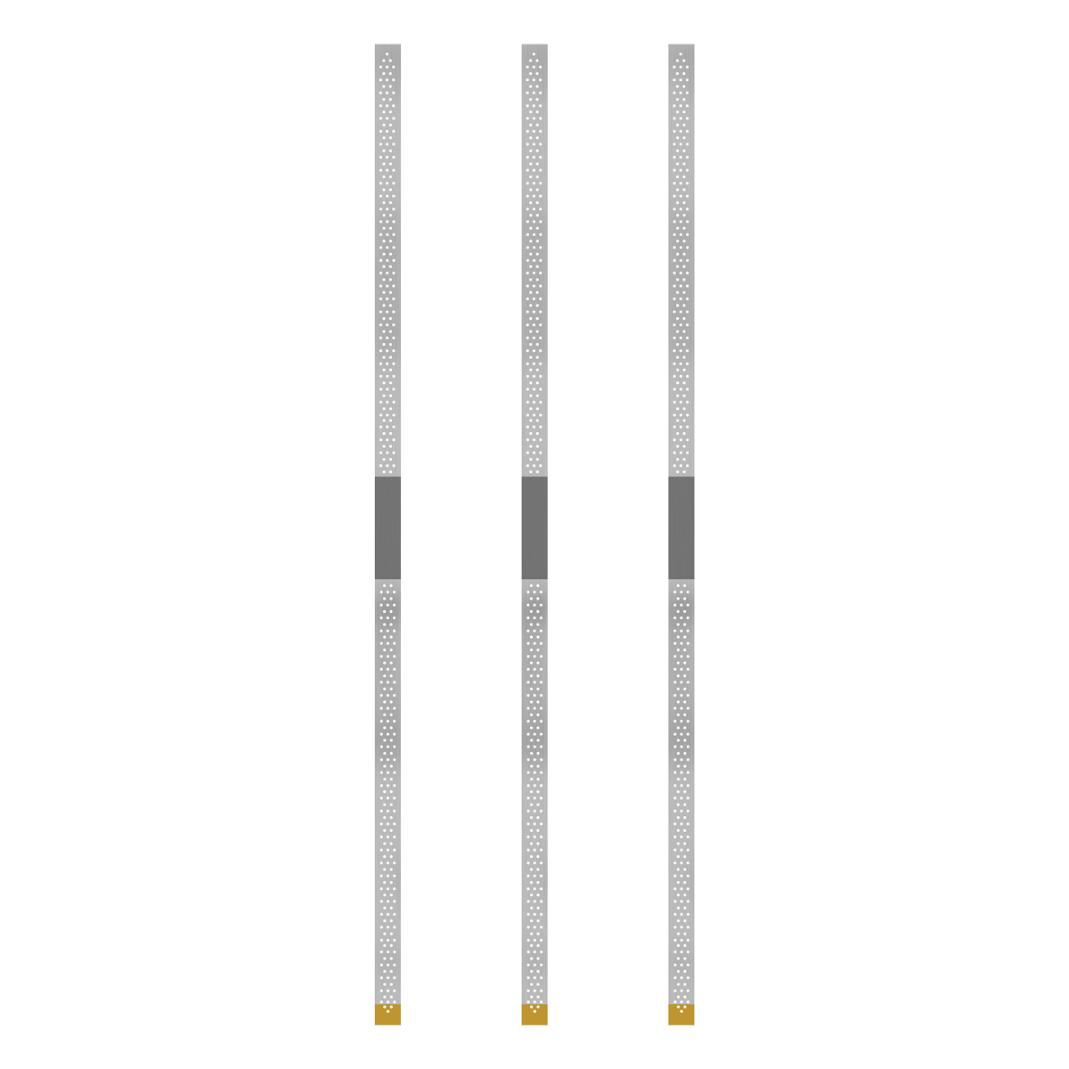 Package of 3 4mm SS White JAZZ Pro Finishing Strips (Fine Grit)