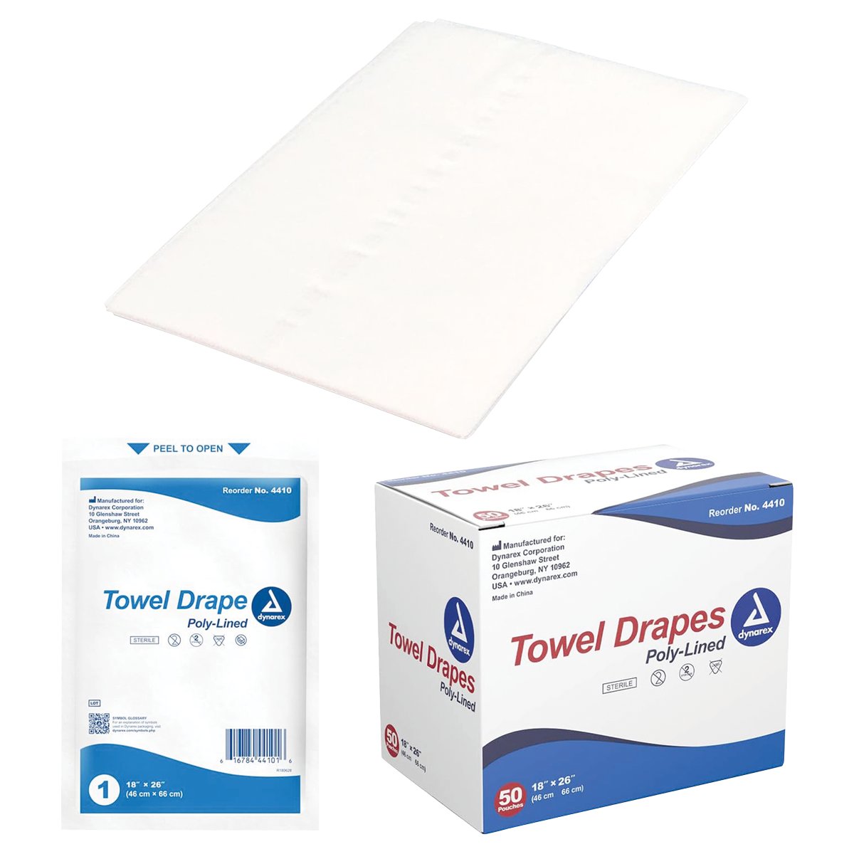 Dynarex Disposable Towel Drapes