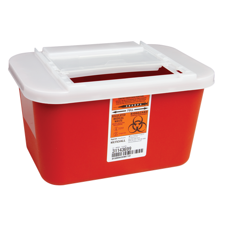 4 Quart Sharps Container (Slide Top)