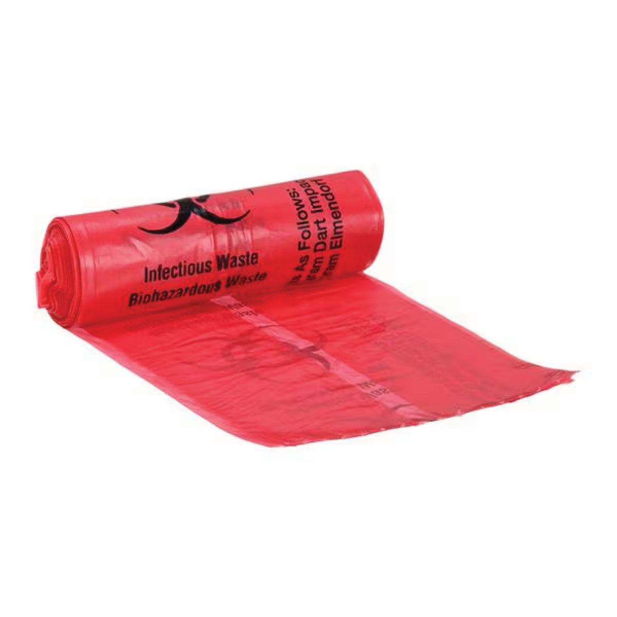 Red Infectious Waste Bags (1 Gallon)