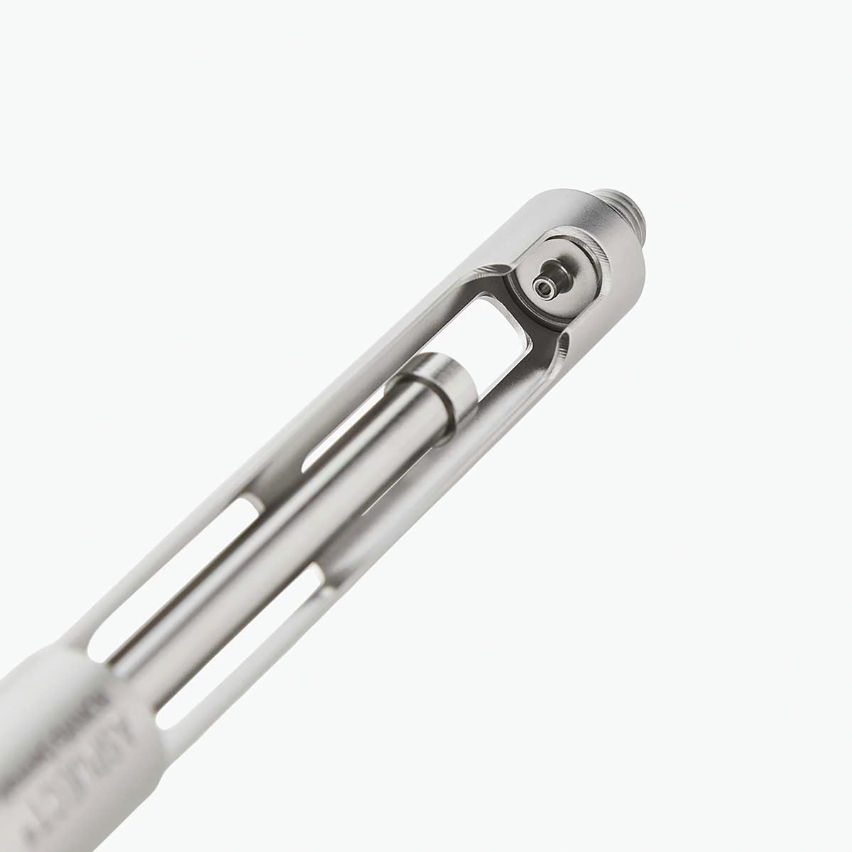 Close-up View of Needle Tip Area