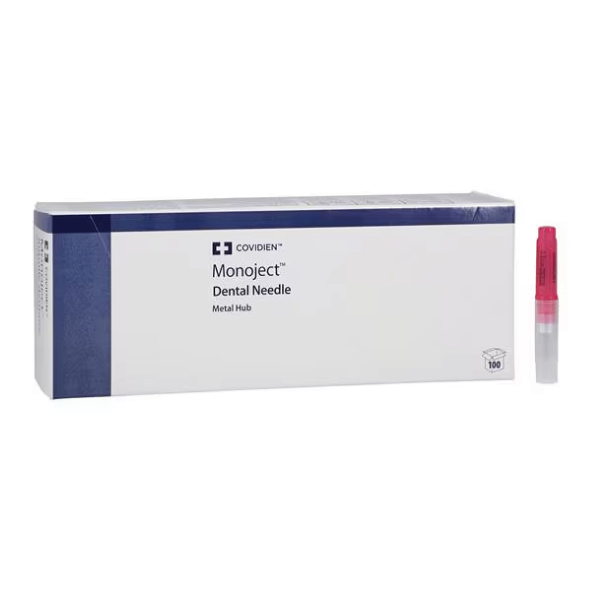 Monoject 401 Dental Needles - Metal Hub (25G)