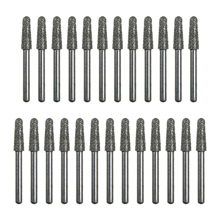 Package of 25 Spring Health Diamond Burs (Round End Taper 856 - 023mm)