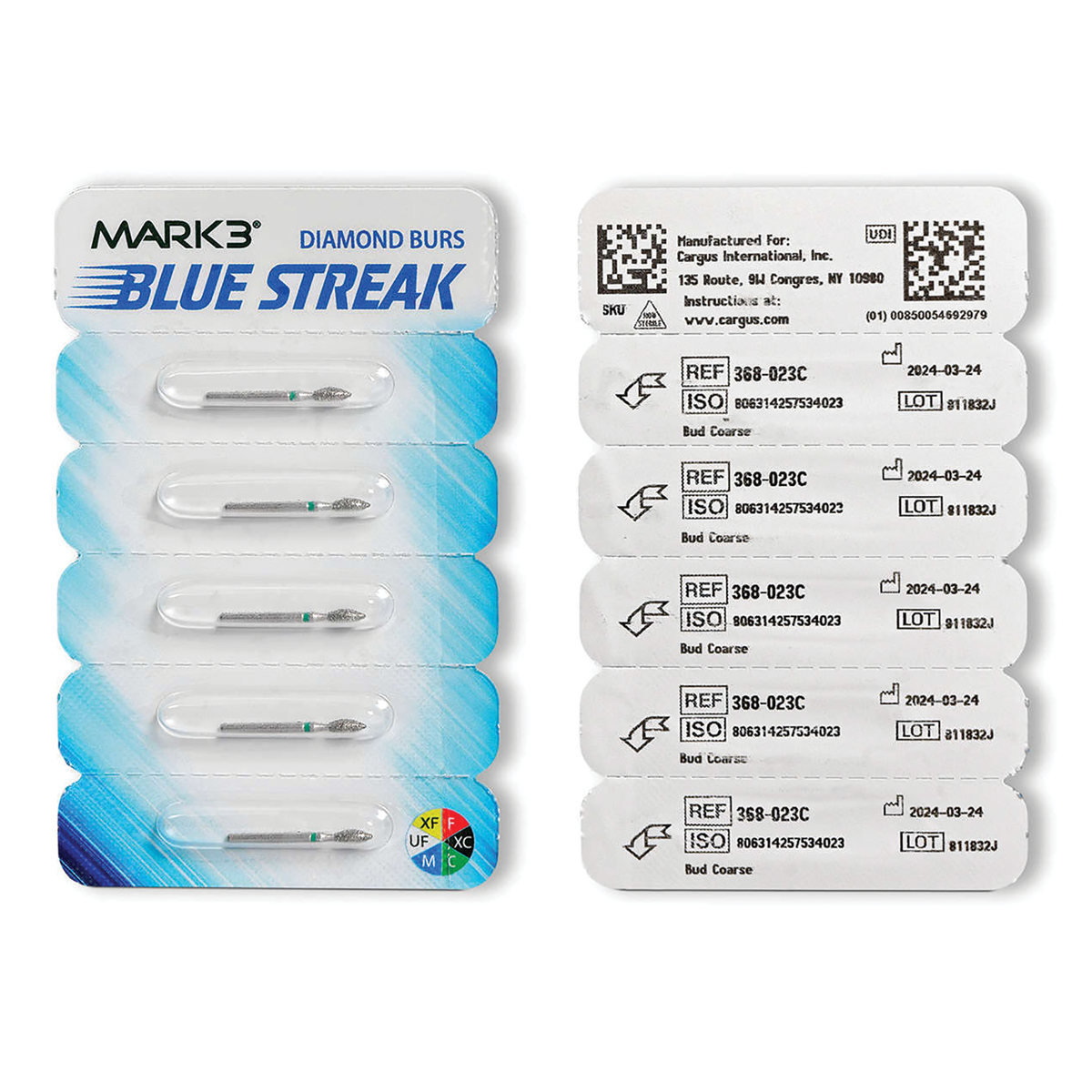 Disposable Burs Packaging