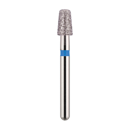 MARK3 Blue Streak Diamond Burs - Round Edge Taper (845KRS.026 Medium)