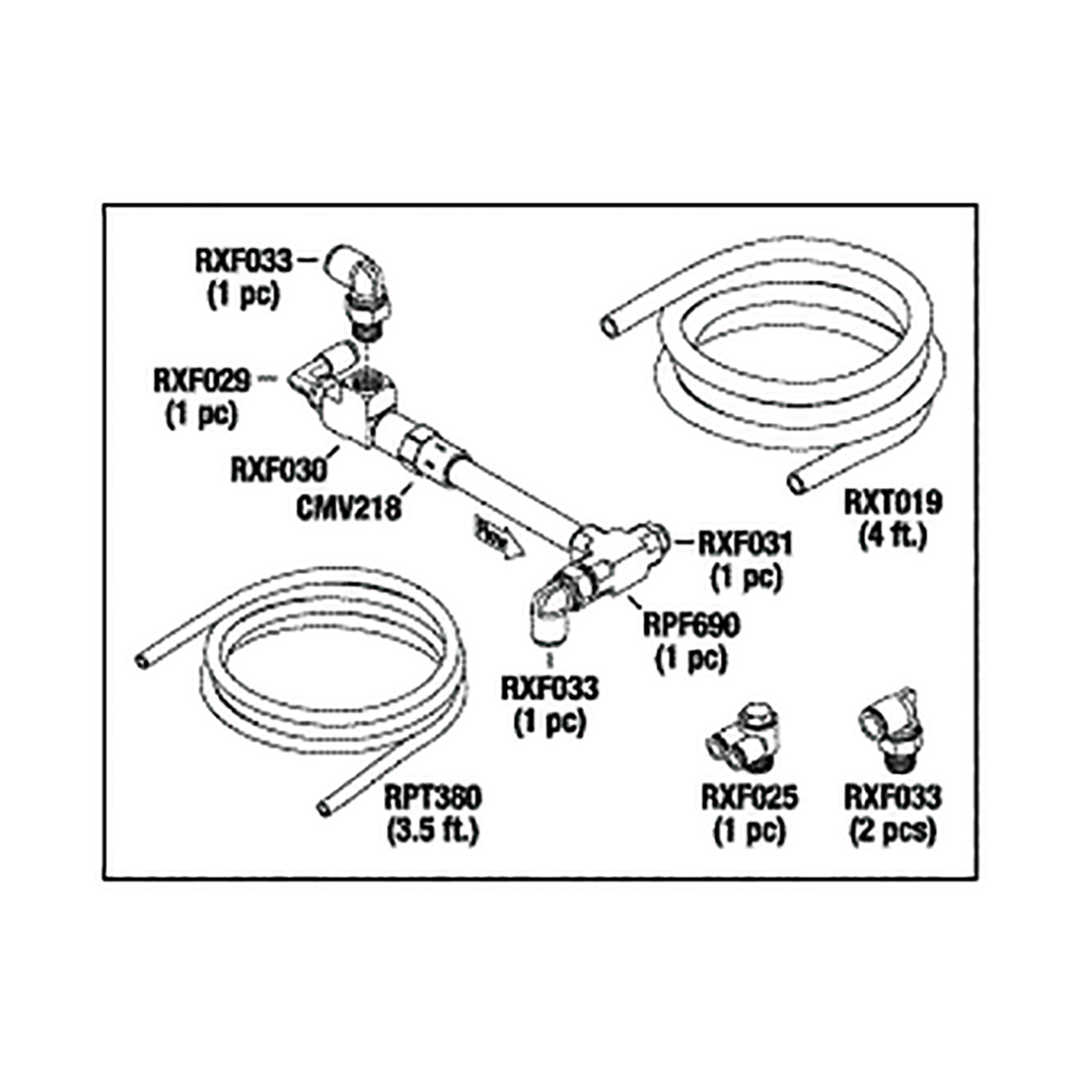 Check Valve Upgrade Kit (Air Techniques)