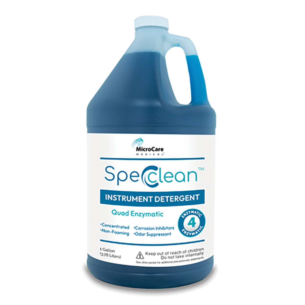 Spec Clean Quad Enzymatic Instrument Detergent Gallon – American Dental ...