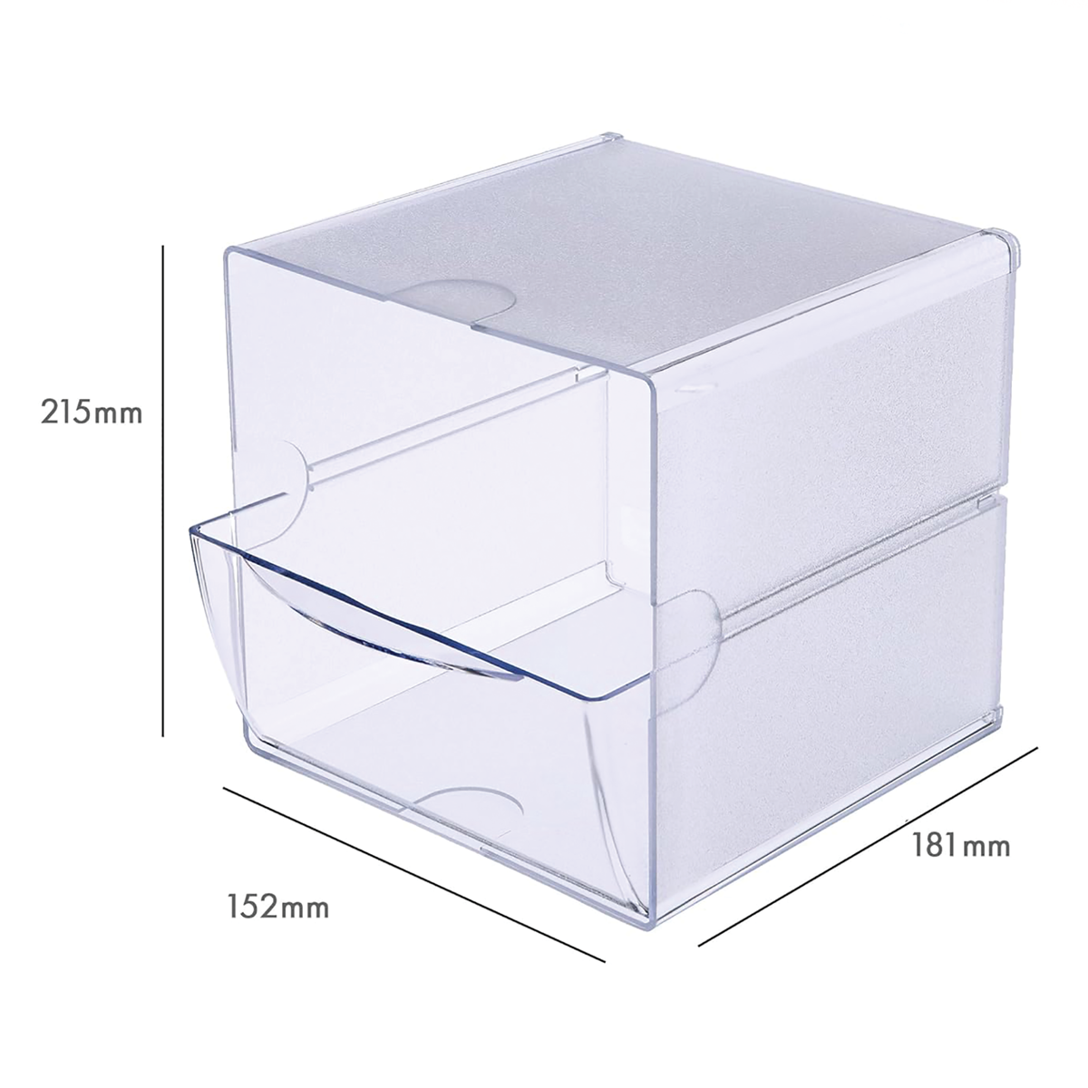 1 Drawer Stackable Cube Organizer