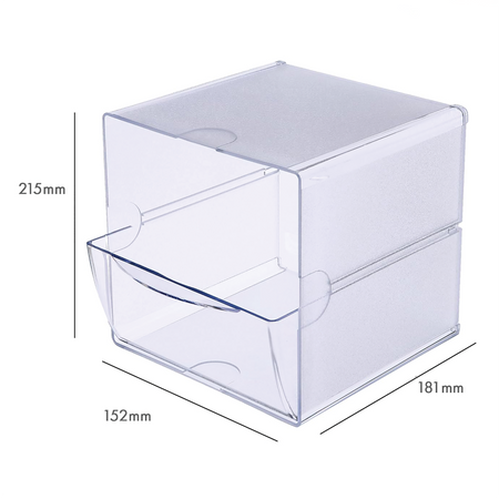 1 Drawer Stackable Cube Organizer