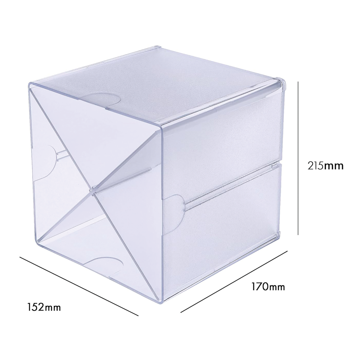 X Divider Stackable Cube Organizer