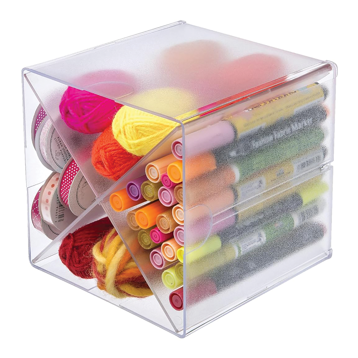 X Divider Stackable Cube Organizer