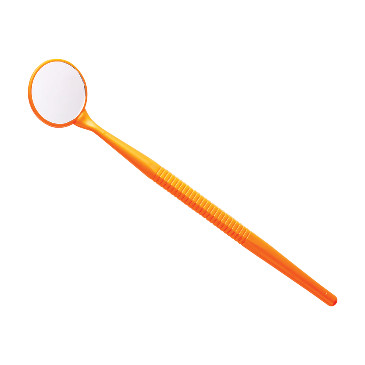 Neon Orange Oversized Dental Mirror