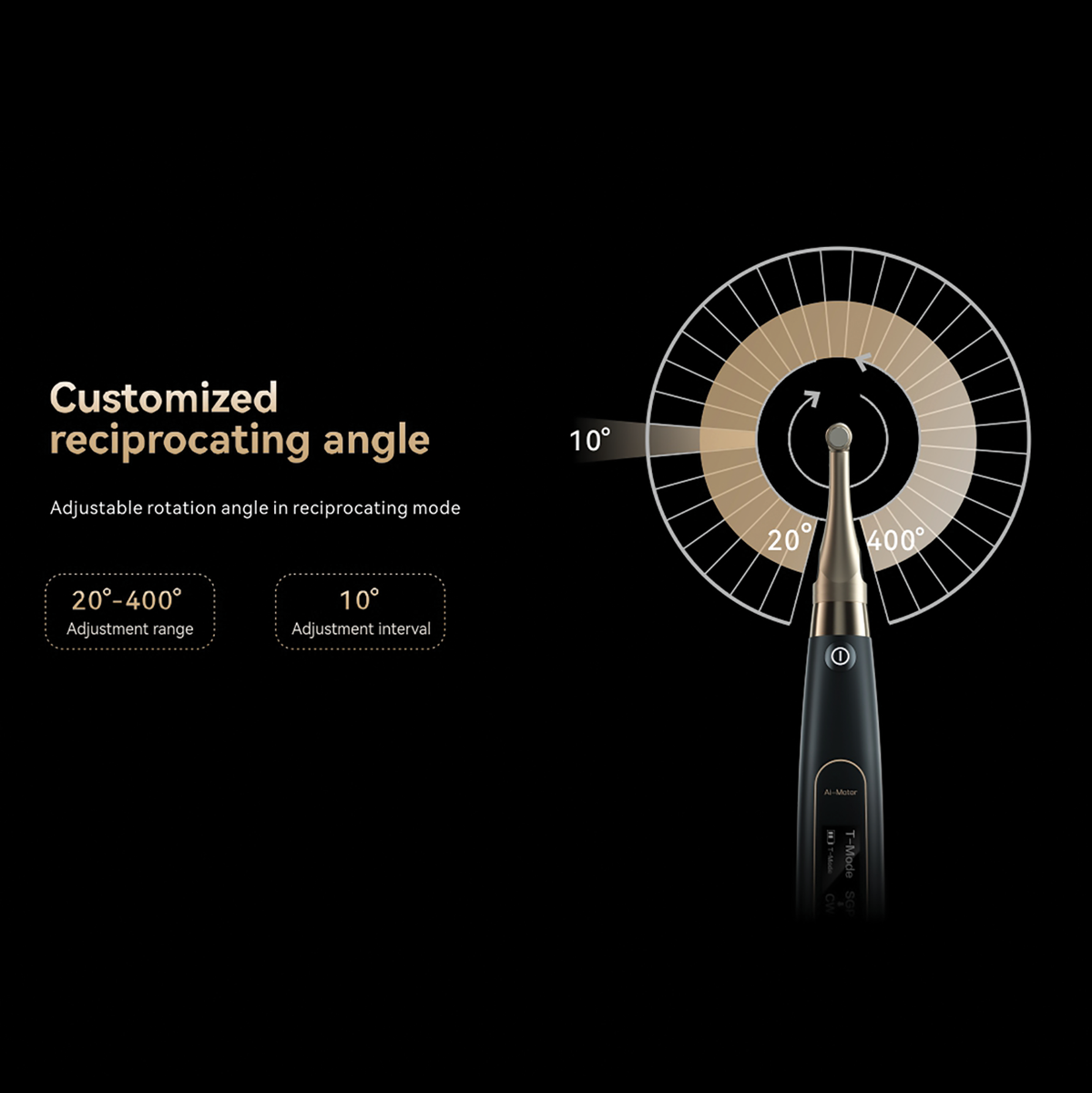 Customized Reciprocating Angle