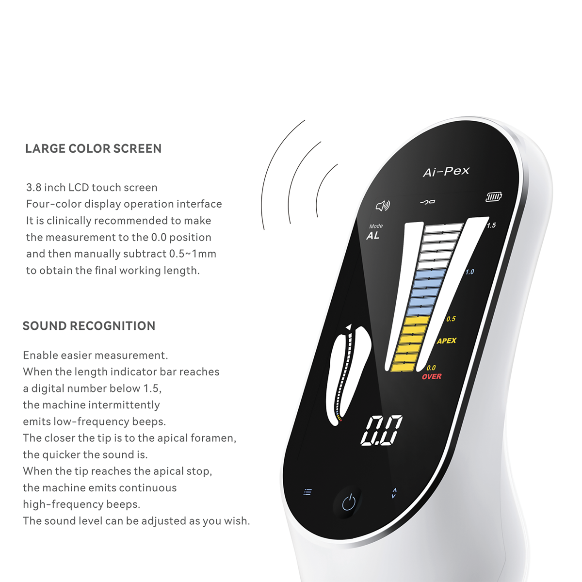 Ai-Pex Screen Features