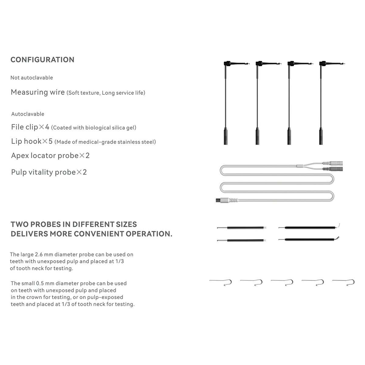 Woodpecker Ai-Pex Apex Locator Accessories