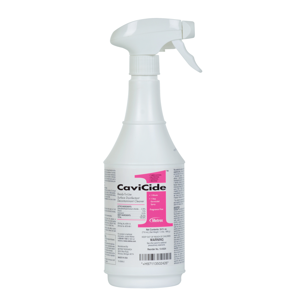 CaviCide1 1-Minute Surface Disinfectant & Cleaner (24 oz.)