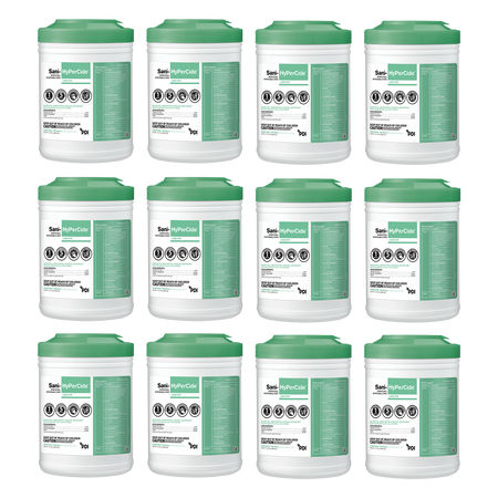 PDI Sani-HyPerCide Germicidal Wipes - Large (Case)