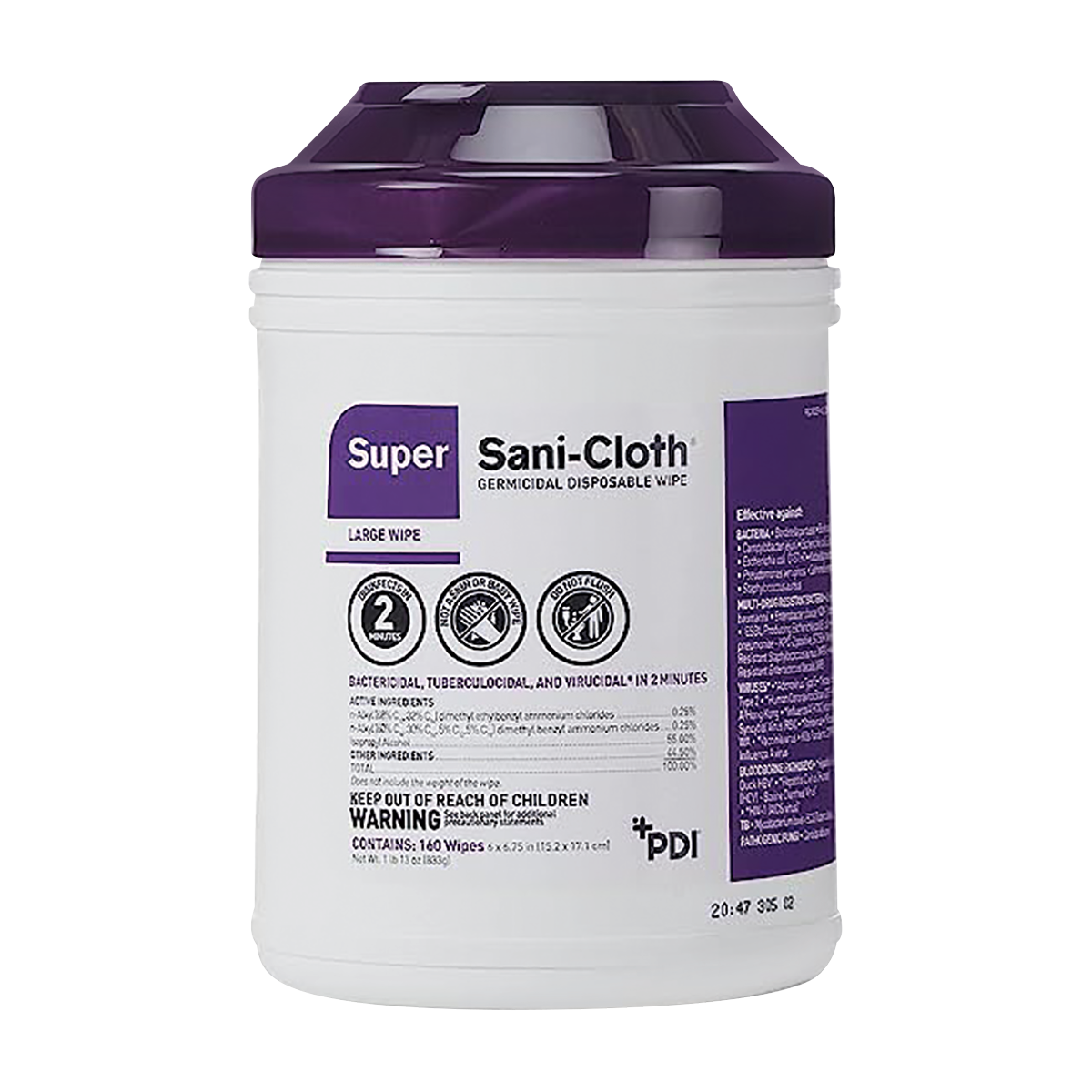 PDI Super Sani-Cloth Wipes