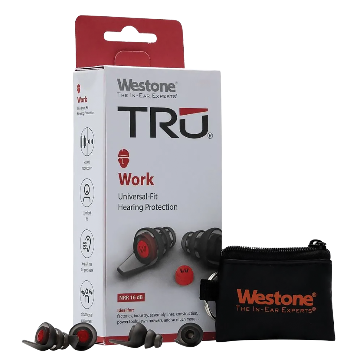 TRU Work Universal Earplugs