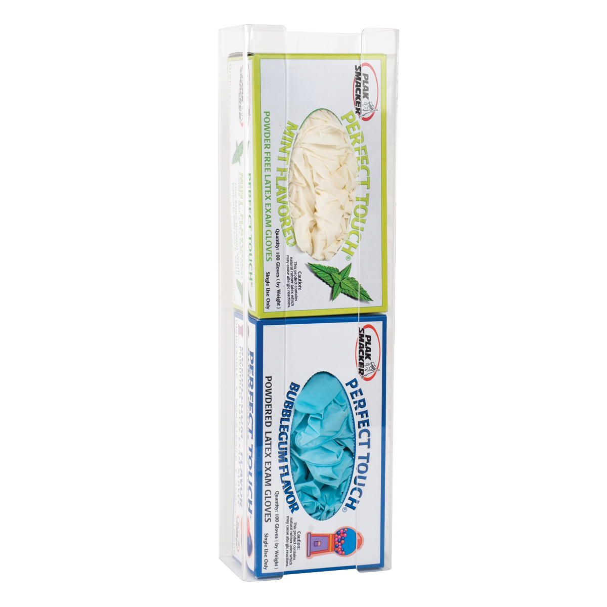 Acrylic Vertical Glove Box Holder (Double)