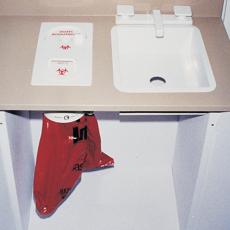 Combo Waste Chute & Sharps Holder