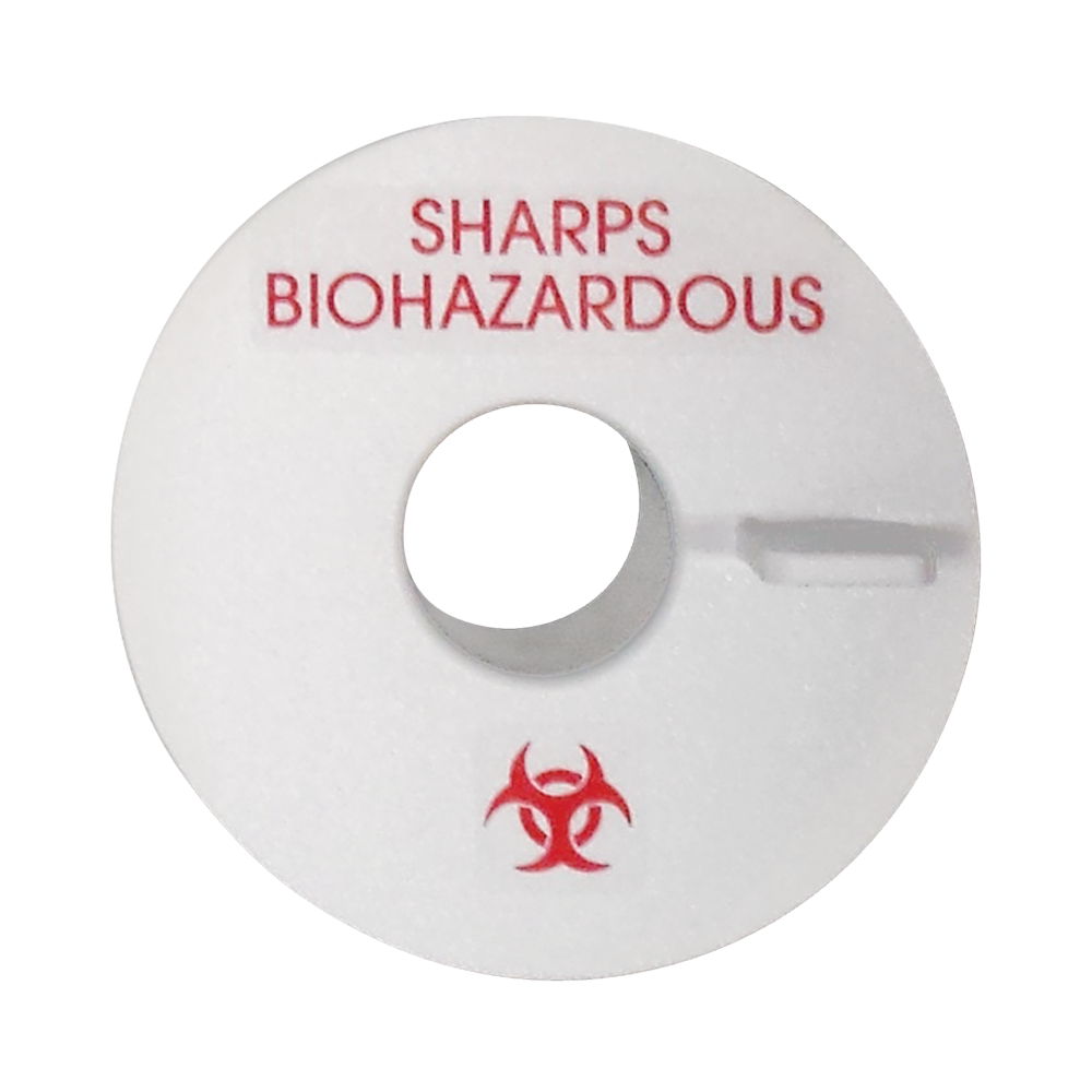 Sharps Holder Biohazard Lid