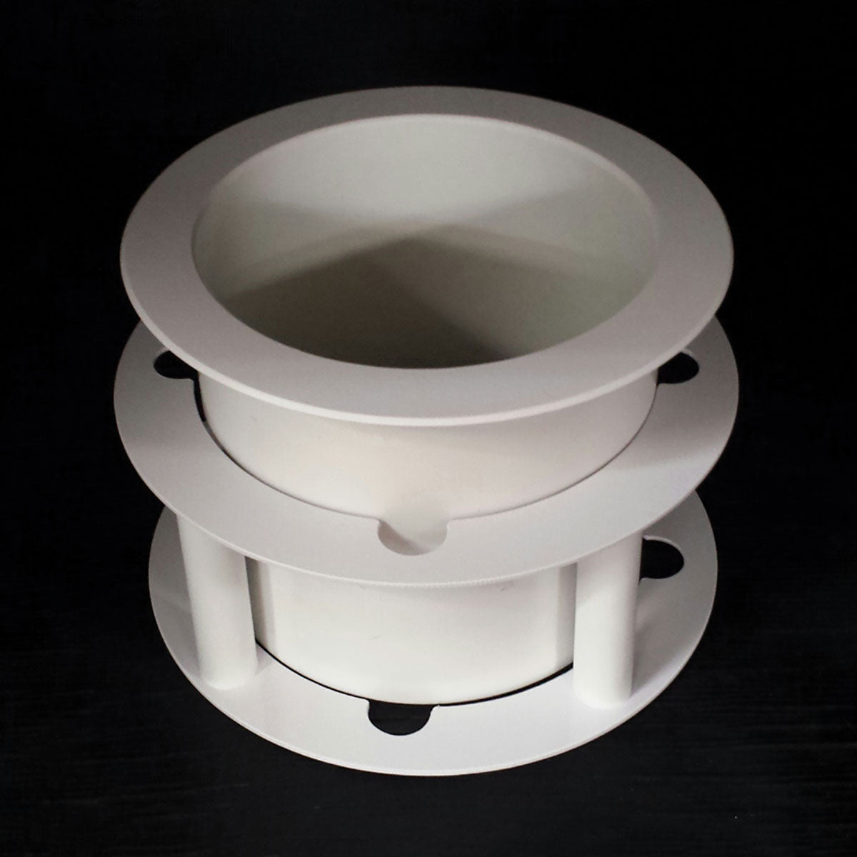 6" Thru Counter Waste Chute