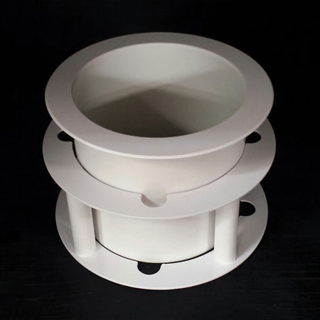 6" Thru Counter Waste Chute
