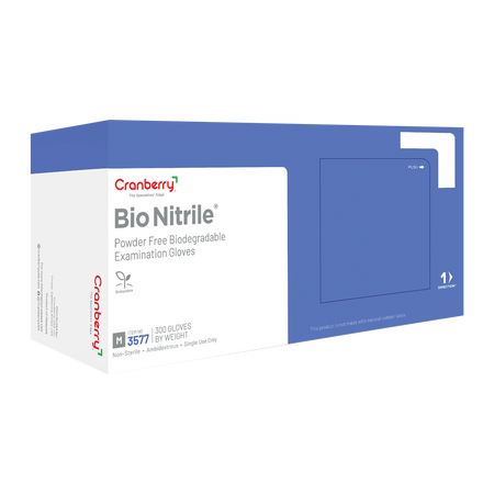 Cranberry Bio Nitrile Gloves