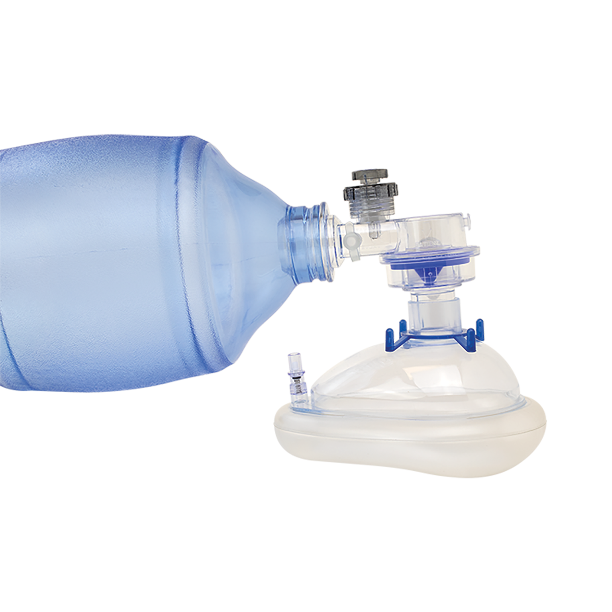 Close-up of the Patient Mask and Connection