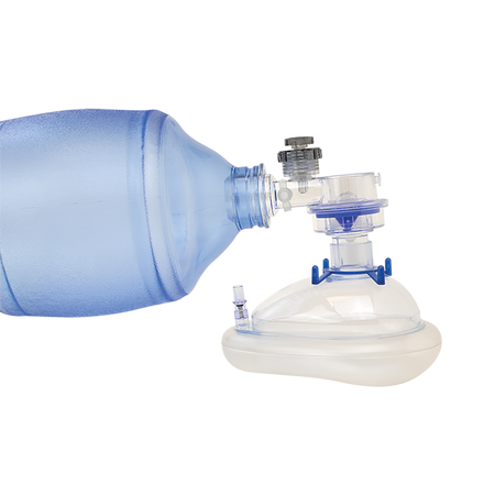 Close-up of the Patient Mask and Connection