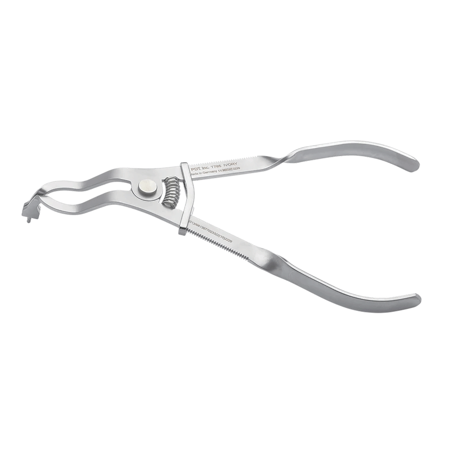 PDT Ivory Rubber Dam Clamp Forceps