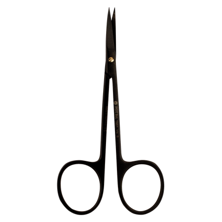 PDT Curved Iris Scissors (Black)