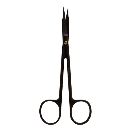 PDT 12.5cm Curved Goldman-Fox Scissors (Black)