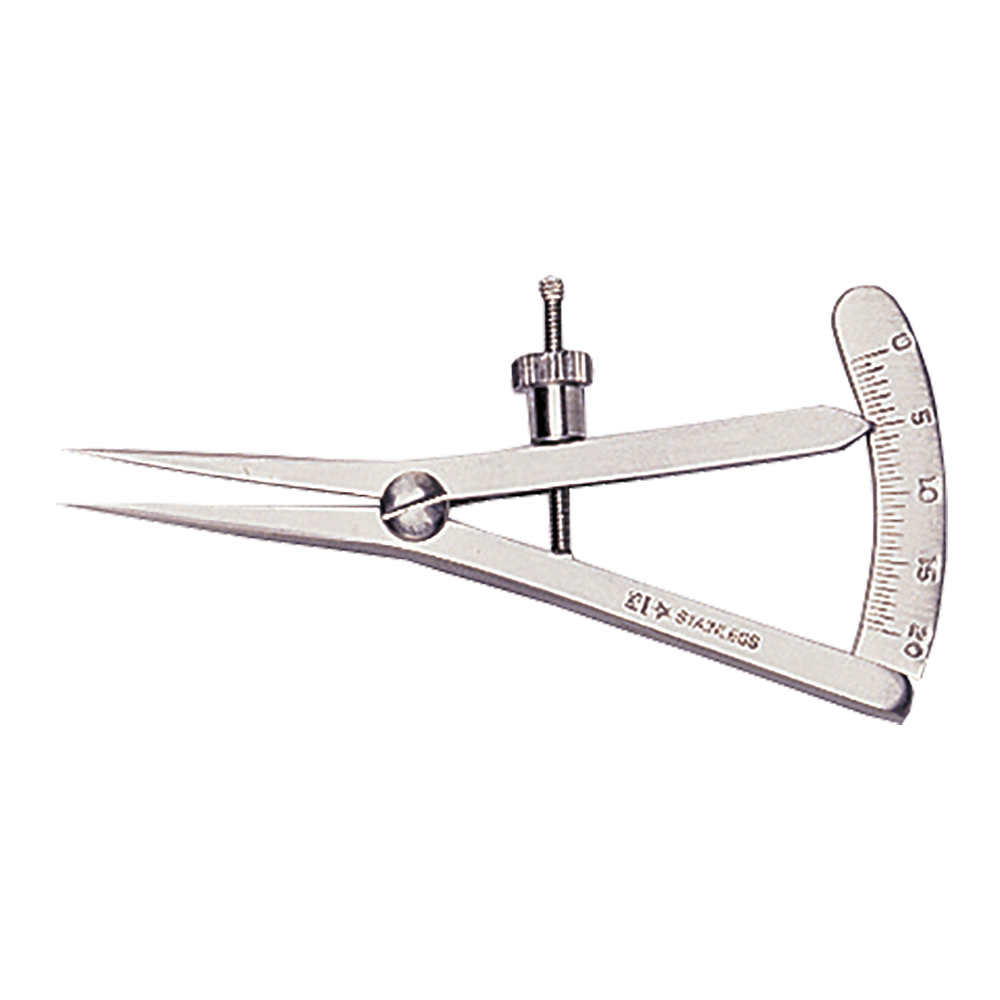 Castroviejo Type Caliper Instrument - American Dental Accessories, Inc.